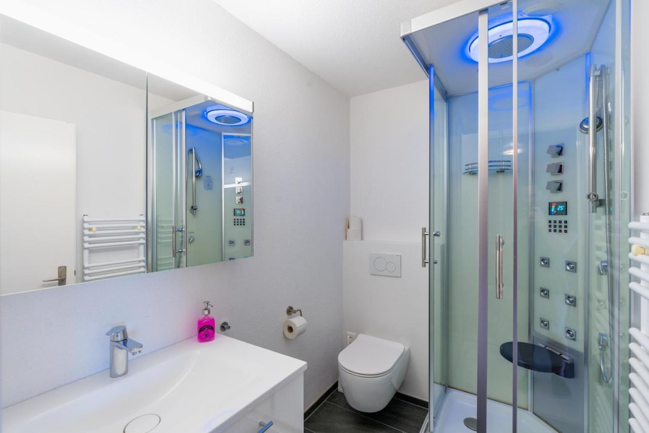 -Panorama-Bergblick- Dampfbad-Dusche Und Aussenbett Apartment Flims Ngoại thất bức ảnh